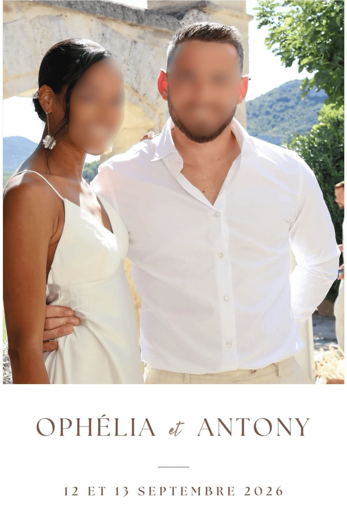 Galerie photobooth Ophélia & Antony